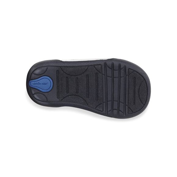 NWT Stride Rite Boy's SR Thompson Sneaker, Blue, 9.5 Toddler - Picture 2 of 7